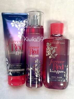 Bath & Body Works Forever Red Vanilla Rum